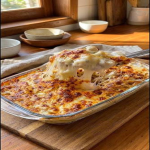 Oven Baked Chicken Pasta